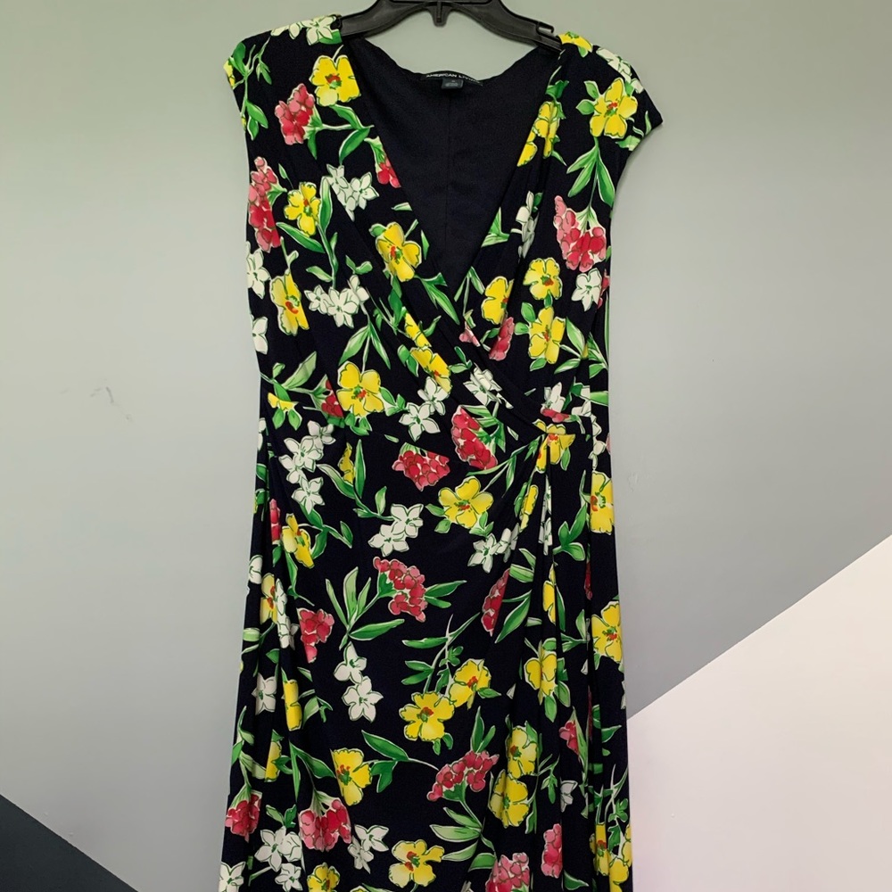 Floral Print Midi Dress